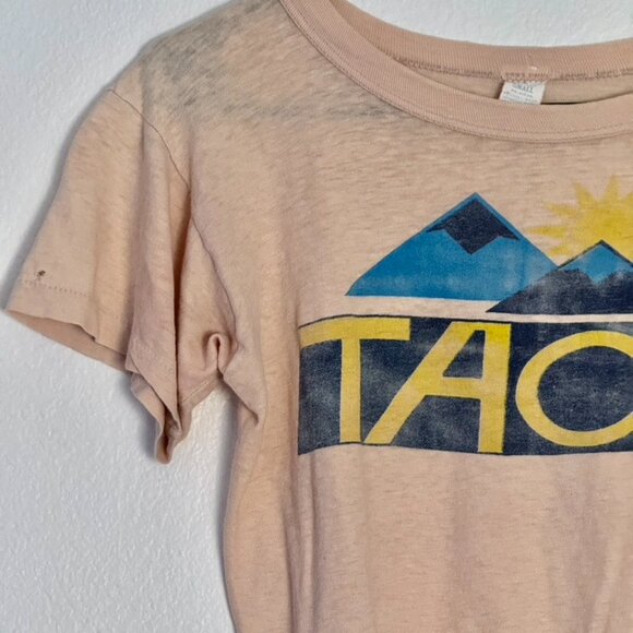 Vintage 80s Taos New Mexico Graphic T-Shirt - Picture 4 of 6